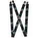 Suspenders - 1.0" - High Voltage Skull Suspenders Buckle-Down   