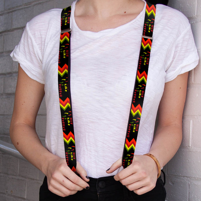 Suspenders - 1.0" - Hot Like A Pepper Suspenders Buckle-Down   