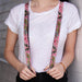Suspenders - 1.0" - Lucky Pink Suspenders Buckle-Down   