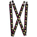 Suspenders - 1.0" - LICK ME Battery Cartoon Suspenders Buckle-Down   