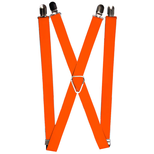 Suspenders - 1.0" - Neon Orange Suspenders Buckle-Down   