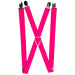 Suspenders - 1.0" - Neon Pink Print Suspenders Buckle-Down   