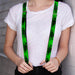 Suspenders - 1.0" - Palm Trees/Rings Greens/Blacks Suspenders Buckle-Down   
