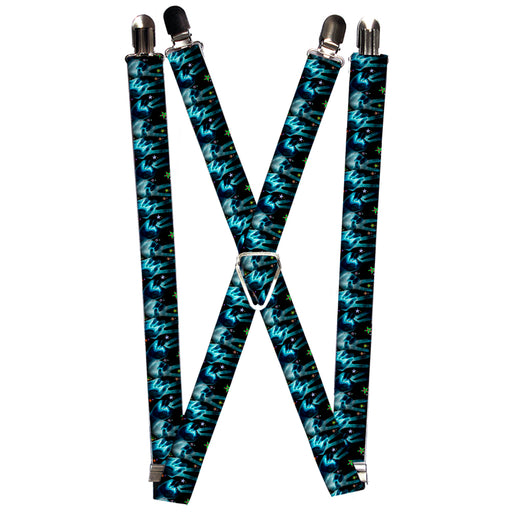 Suspenders - 1.0" - Peace & Starz Suspenders Buckle-Down   