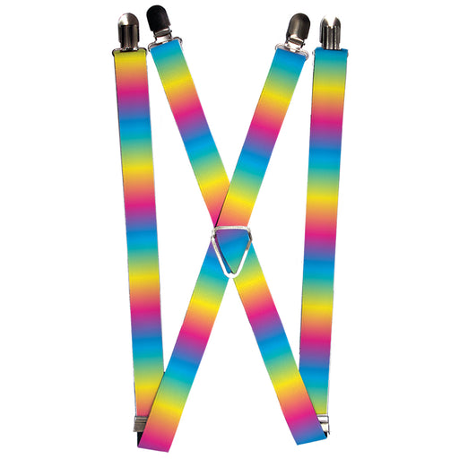 Suspenders - 1.0" - Rainbow Ombre Suspenders Buckle-Down   