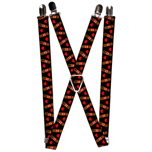 Suspenders - 1.0" - Skateboard Love Suspenders Buckle-Down   