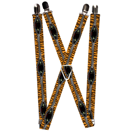 Suspenders - 1.0" - Tiger Eyes Suspenders Buckle-Down   