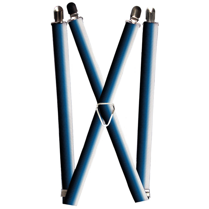Suspenders - 1.0" - Transitioning Dots White/Blue/Black Suspenders Buckle-Down   