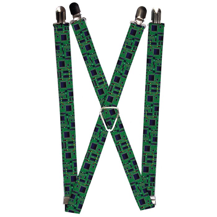 Suspenders - 1.0" - Circuit Board2 Suspenders Buckle-Down   