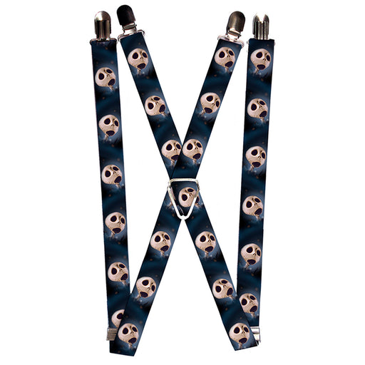 Suspenders - 1.0" - Jack 4-Expressions Black-Grays Fade Suspenders Disney   