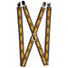 MARVEL X-MEN Suspenders - 1.0" - X-Men Cyclops Utility Strap Blue Gold Black Red Suspenders Marvel Comics   
