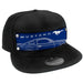 Embellishment Trucker Hat BLACK - Full Color Strap - MUSTANG/Pony Sideview Blueprint Blue/White Trucker Hats Ford   