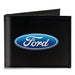 Canvas Bi-Fold Wallet - Ford Oval Logo CENTERED Canvas Bi-Fold Wallets Ford   