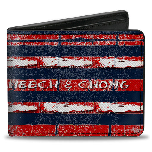 Bi-Fold Wallet - CHEECH & CHONG Sombrero and Joints Flag Bi-Fold Wallets Cheech & Chong   