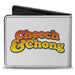 Bi-Fold Wallet - CHEECH & CHONG Cheech Character Close-Up White/Red Bi-Fold Wallets Cheech & Chong   