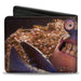 Bi-Fold Wallet - Moana Tamatoa Smiling Face Treasure Pose Bi-Fold Wallets Disney   
