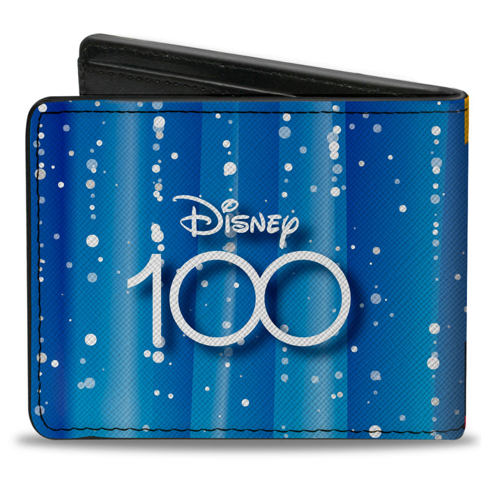 Bi-Fold Wallet - Disney 100 Mickey and Friends Photo Booth Pose Blues Bi-Fold Wallets Disney   