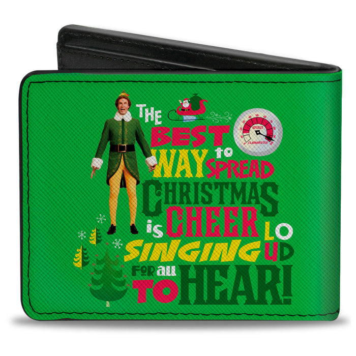 Bi-Fold Wallet - Elf Buddy the Elf THE BEST WAY TO SPREAD CHRISTMAS CH —  Buckle-Down