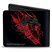 Bi-Fold Wallet - Game of Thrones The Dragon Awakens FIRE AND BLOOD Black/Red/Grays Bi-Fold Wallets Game of Thrones   