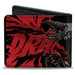 Bi-Fold Wallet - Game of Thrones DRACARYS Dragon Fire Black/Reds Bi-Fold Wallets Game of Thrones   