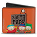 Bi-Fold Wallet - SOUTH PARK Sign Group Pose Orange Bi-Fold Wallets Comedy Central   