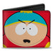 Bi-Fold Wallet - South Park Cartman Face Character Close-Up Red Bi-Fold Wallets Comedy Central   