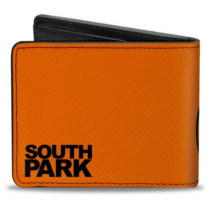 Bi-Fold Wallet - South Park Kenny Face Character Close-Up Orange Bi-Fold Wallets Comedy Central   