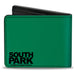 Bi-Fold Wallet - South Park Kyle Face Character Close-Up Green Bi-Fold Wallets Comedy Central   