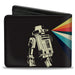 Bi-Fold Wallet - Star Wars R2-D2 Princess Leia Hologram Scene Black/White/Multi Color Bi-Fold Wallets Star Wars   