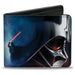 Bi-Fold Wallet - Star Wars Obi-Wan Kenobi and Darth Vader Battle Pose Bi-Fold Wallets Star Wars   