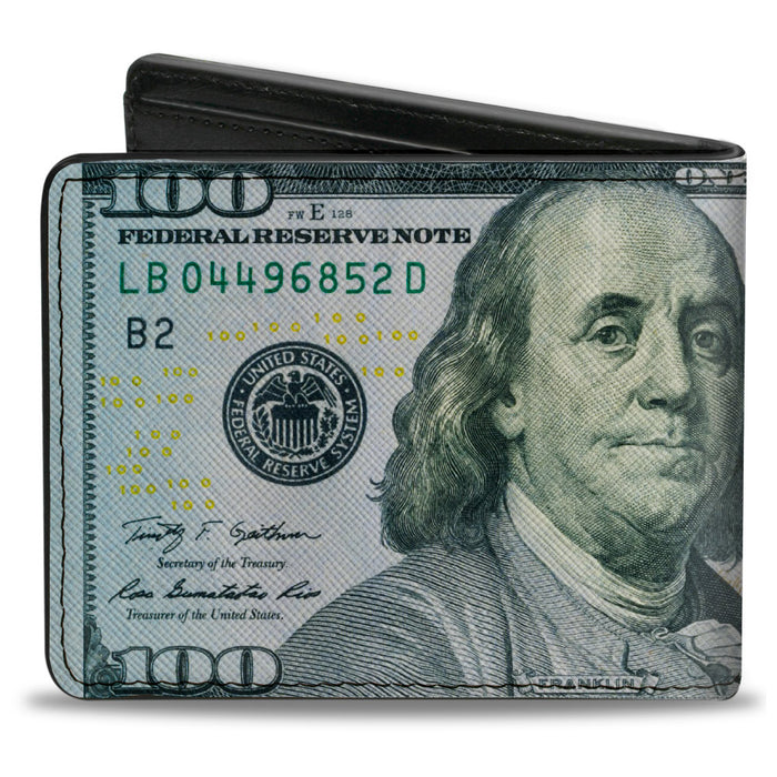 Bi-Fold Wallet - 100 Dollar Bill Series 2009 Bi-Fold Wallets Buckle-Down   