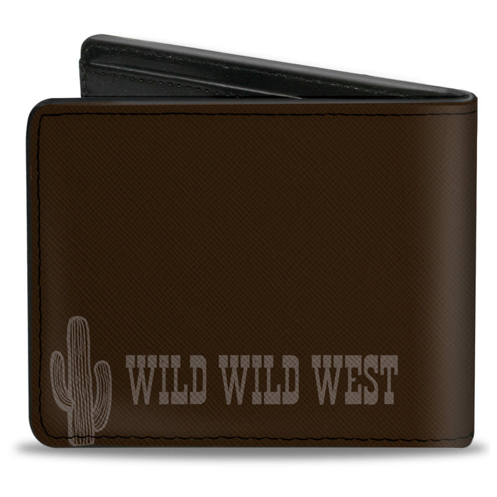 Bi-Fold Wallet - CALIFORNIA WILD WILD WEST Rodeo Browns Bi-Fold Wallets Buckle-Down   