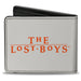 Bi-Fold Wallet - The Lost Boys David Fangs Character Close-Up and Title Logo White/Red Bi-Fold Wallets Warner Bros. Horror Movies   