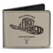 Bi-Fold Wallet - Yellowstone NOT MY FIRST RODEO Typography Beige/Browns Bi-Fold Wallets Paramount Network   