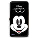 Hinged Wallet - Disney 100 Minnie Mouse + Mickey Mouse Happy Faces Black Hinged Wallets Disney   