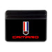 Weekend Wallet - Camaro Badge with Text Black Red White Blue Mini ID Wallets GM General Motors   
