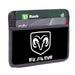 Weekend Wallet - Ram Logo Black White Mini ID Wallets Ram   