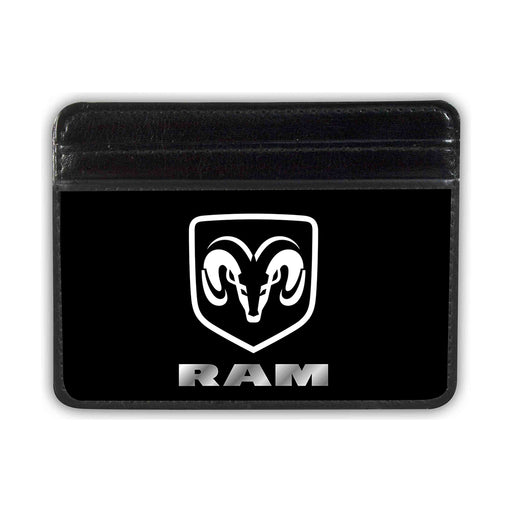Weekend Wallet - Ram Logo Black White Weekend Wallets Ram   