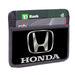 Weekend Wallet - Honda Black Silver Mini ID Wallets Honda   