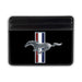 Weekend Wallet - Ford Mustang w Bars Logo CENTERED Mini ID Wallets Ford   