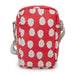 Women's Crossbody Wallet - Lilo & Stitch Bounding Lilo Dress Leaves Red White Crossbody Bags Disney   
