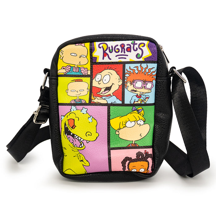 Buckle-Down Nickelodeon Rugrats Character Pose Blocks Vegan Leather Phone  Bag Holder Wallet
