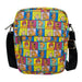Women's Crossbody Wallet - Scooby Doo 5-Character Face Blocks Multi Color Crossbody Bags Scooby Doo   