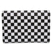 Women's Fold Over Wallet Rectangle PU - LOONEY TUNES 10-Character Bullseye Logo Checker Black White Clutch Snap Closure Wallets Looney Tunes   