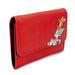 Women's Fold Over Wallet Rectangle PU - Tom and Jerry Smiling Pose Red Clutch Snap Closure Wallets Tom and Jerry   