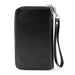 PU Zip Around Wallet Rectangle - Slang Verbiage Stacked Black/Multi Color Clutch Zip Around Wallets Buckle-Down   