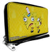 PU Zip Around Wallet Rectangle - Mocking SpongeBob Pose Pineapple Yellows Clutch Zip Around Wallets Nickelodeon   