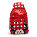 Cross Body Sling Bag  - Minnie Mouse Face Close-Up with Polka Dots Red/White Crossbody Bags Disney   