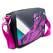 Horizontal Crossbody Wallet - Lightyear Zurg Silhouette Pose Black Purple Teal White Crossbody Bags Disney   