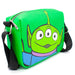 Horizontal Crossbody Wallet - Toy Story Alien Smiling Close-Up Pose Green Crossbody Bags Disney   